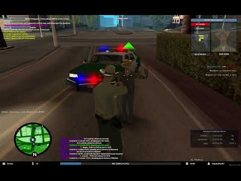 MTA SA: SAPDFR ONLINE Gameplay 1 Red County Sheriff