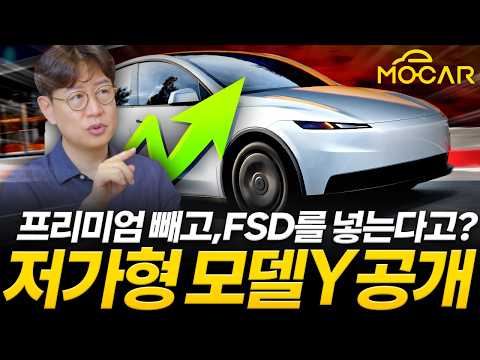 테슬라 모델Y 저가형 등장의 진짜 이유! FSD의 대중화!