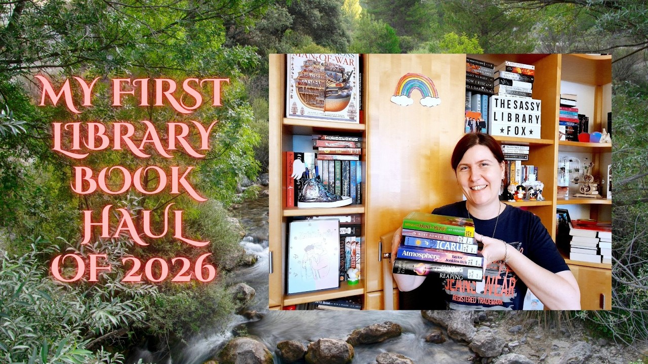 My First Library Book Haul Of 2026 - Finally!