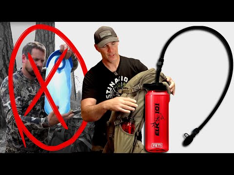 The Best Drinking System for Hunting/Hiking {Swig Rig from Hardside Hydration}
