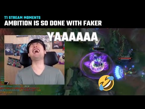 Ambition is so done with Faker 🤣🤣🤣 | LCK Stream