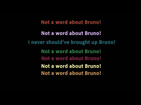 We Don't Talk About Bruno Karaoke (ALL PARTS)