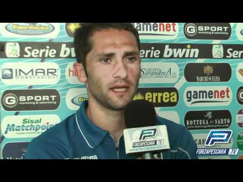 91° Pescara - Bari 1:2 - Sansovini: 'Sarebbe stato meglio non giocare'