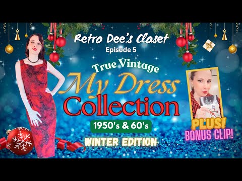 Ready for a Retro Holiday? Episode 5: Vintage 1950's Winter Dresses – Retro  Dee's Guide to the 1950's