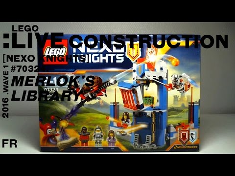 Vidéo LEGO Nexo Knights 70324 : La bibliothèque 2.0 de Merlok