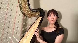 Harp Cover - Sometimes it snows in April (Prince)- played on 44 string Camac Clio pedal harp