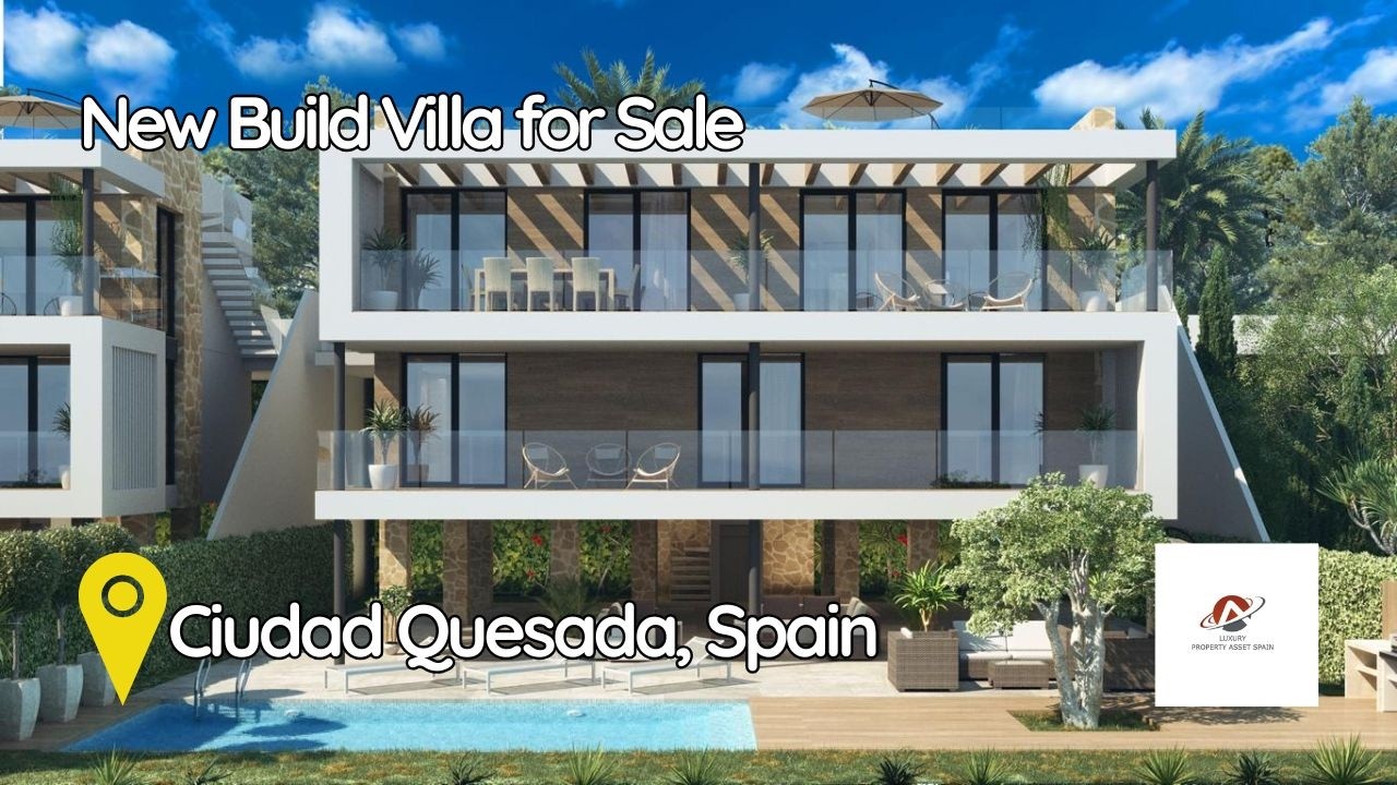 New Build Villa for Sale, in Ciudad Quesada, Rojales – Costa Blanca, Spain