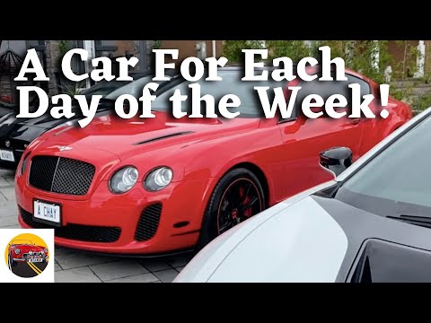 A Car for Every Day of the Week! - BMW I8, Jaguar, Maserati and of course a Bentley!