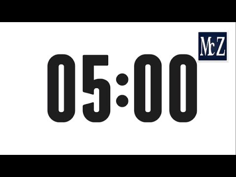 ⏳ 5 minutes [COUNTDOWN TIMER] - ⏱ Timer 5 minutes - Conto alla rovescia 5 minuti