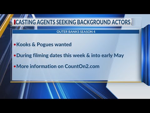 Casting agents seeking background actors for Outer Banks season 4