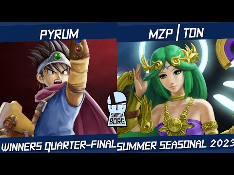 Smashborg Summer Seasonal 2023 WQ // Pyrum (Hero) VS MZP | Ton (Palutena)