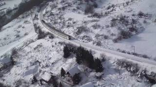 preview picture of video 'Winter flying on Mreznica, Mihalic selo'