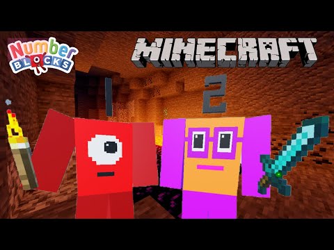 Numberblocks Build and Explore in Minecraft | EP.1