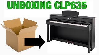 Video thumbnail for UNBOXING Yamaha Clavinova CLP 635 by Greene Music
