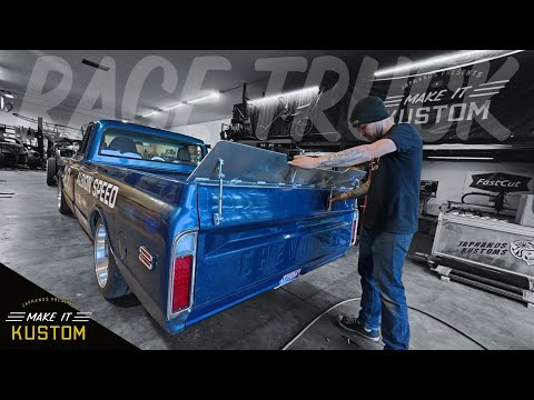 GOOD, BAD or UGLY? Making a WING for a Chevy C10 RACE TRUCK!