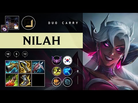 Nilah ADC vs Kai'Sa - KR Master Patch 25.24