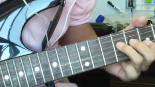 LESSON  Cherry Bomb_Guitar Solo  (THE RUNAWAYS)