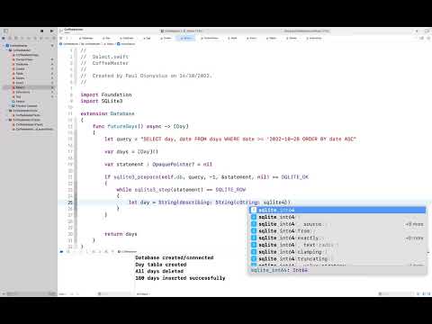 Using Sqlite In Xcode Project