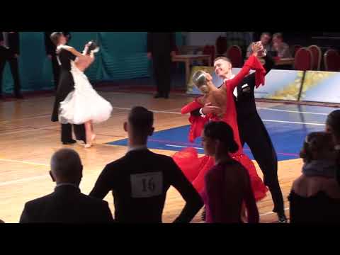 Andrey Marinich - Ekaterina Korotenko, Walts / WDSF Open 10 dance / Moskvich 2017