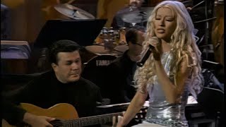 Christina Aguilera - Contigo En La Distancia en Vivo [Mejor calidad de Audio] HD