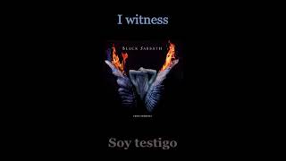 Black Sabbath - I Witness - 01 - Lyrics / Subtitulos en español (Nwobhm) Traducida