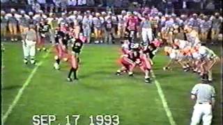 preview picture of video '1993 BHS Football Game 3 Marion Local'
