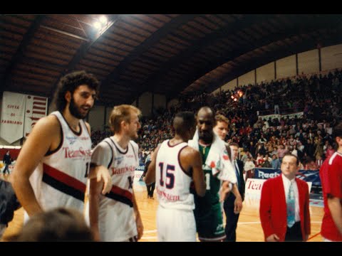 A2 1993/'94 Teamsystem Fabriano Basket - Telemarket Forlì 91-83 (Tv Centro Marche)