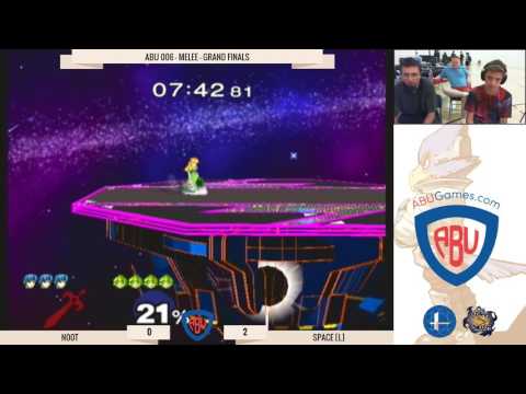 ABU Monthly 006: N00T (Falco, Marth) Vs. Space (Sheik, Peach) - Melee Singles - Grand Finals