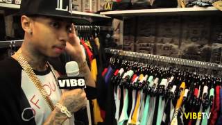 Tyga Gives a Tour of Last Kings Clothing Line