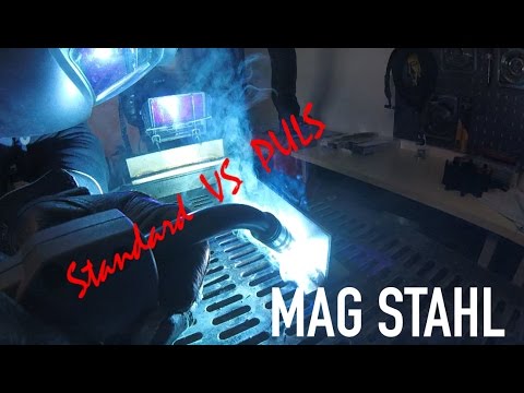 Mag steel welding standard and pulse - ewm picomig vs mira - welding course