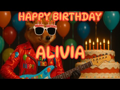 Happy Birthday Alivia
