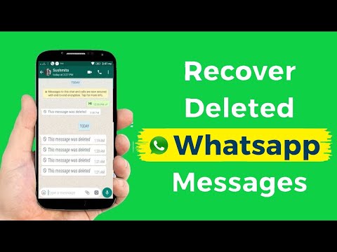 How To Recover Deleted WhatsApp Messages Without Backup!! - Howtosolveit