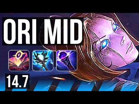 ORIANNA vs DIANA (MID) | 13/1/9, 69% winrate, Legendary | KR Master | 14.7