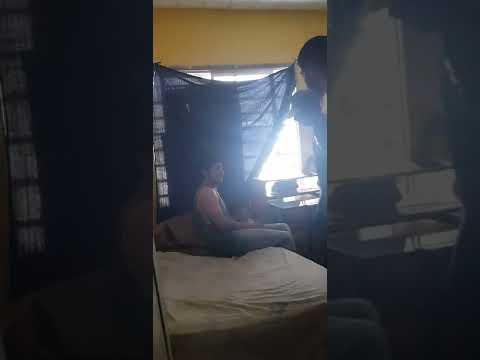 Aplicando mafia a gato en batan