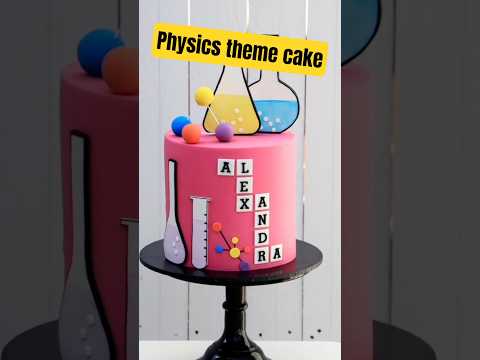 physics theme cake designs #like #cake #birthday cake @Shumailakashif-n7x