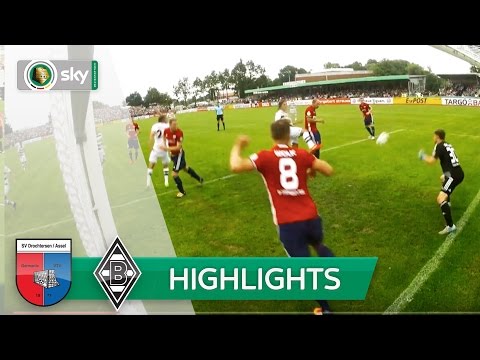 SV Drochtersen/Assel - Borussia Mönchengladbach 0:1 | Highlights DFB-Pokal 2016/17 - 1. Runde