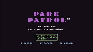 C64 8 bit short Number 5. Park Patrol log dance.