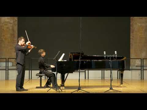 Aron Cavassi & Kensei Yamaguchi: J. Brahms, violin sonata no. 1 in G major, op. 87