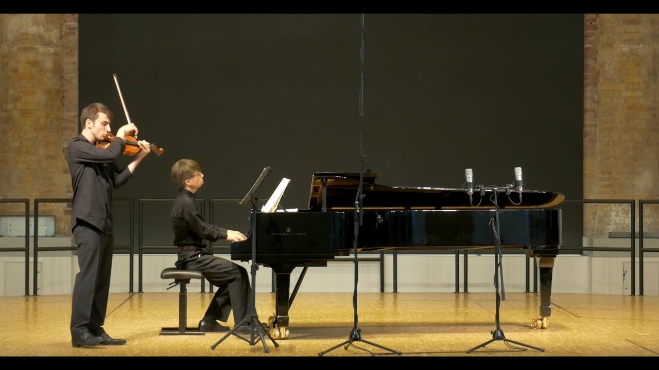 Aron Cavassi & Kensei Yamaguchi: J. Brahms, violin sonata no. 1 in G major, op. 87