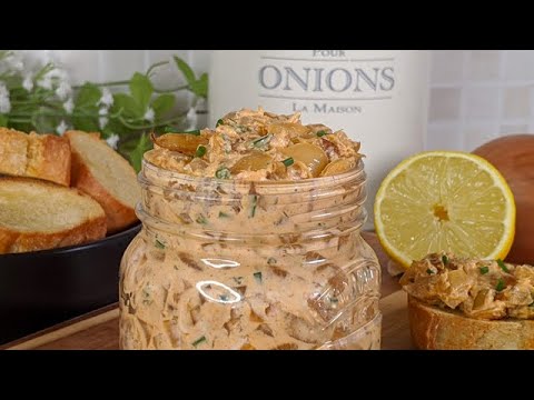 Tartinade d'oignons / Recette rapide mais surtout délicieuse !