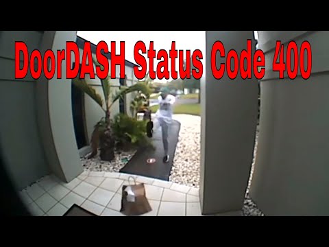 Doordash Request failed status code 400