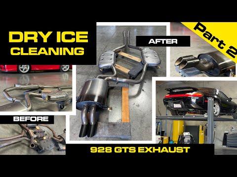 Thumbnail for Dry Ice Cleaning RAD 1994 Porsche 928 GTS Part 2 -  Exhaust Restoration by Porsche 928, Porsche, Car