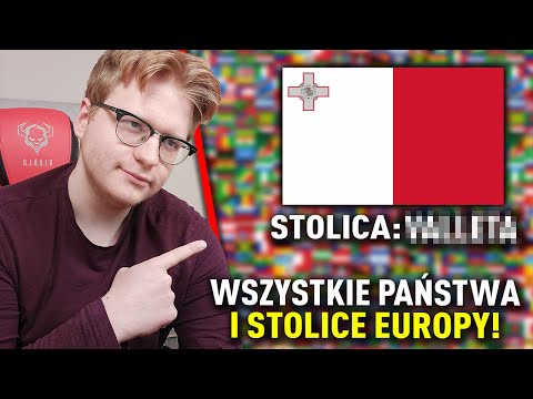 CZY ZNASZ WSZYSTKIE STOLICE i PAŃSTWA EUROPY?