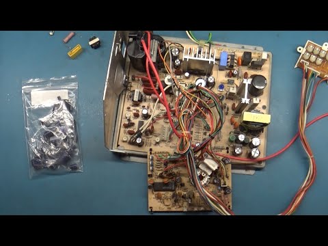 25" Neotec 2515C Arcade Monitor Chassis Repair - Shutting Down, Odd Fix, Drove Me Insane