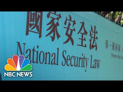中國通過有爭議的香港國家安全法｜NBC新聞網 (China Passes Controversial Hong Kong National Security Law | NBC News NOW)