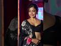 Rashmika Mandanna In Black Blouse At Thamma Movie Song Launch Event Edit 4K 60FPS Part 1