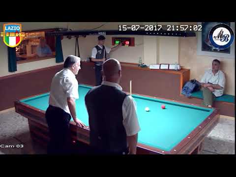 Beinat vs Zitelli - Gara Regionale Handicap 1/2/3Cat CSB Martino's Billiards(LT) 13/16Lug2017