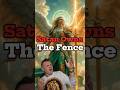 Satan owns the fence!