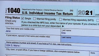 Tax tips: Claiming stimulus check on IRS 2021 return | ABC7 Chicago