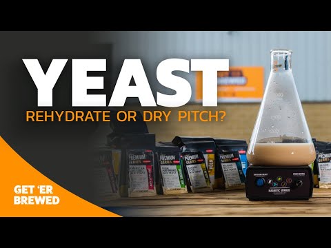 Dry Pitching Yeast vs Rehydrating